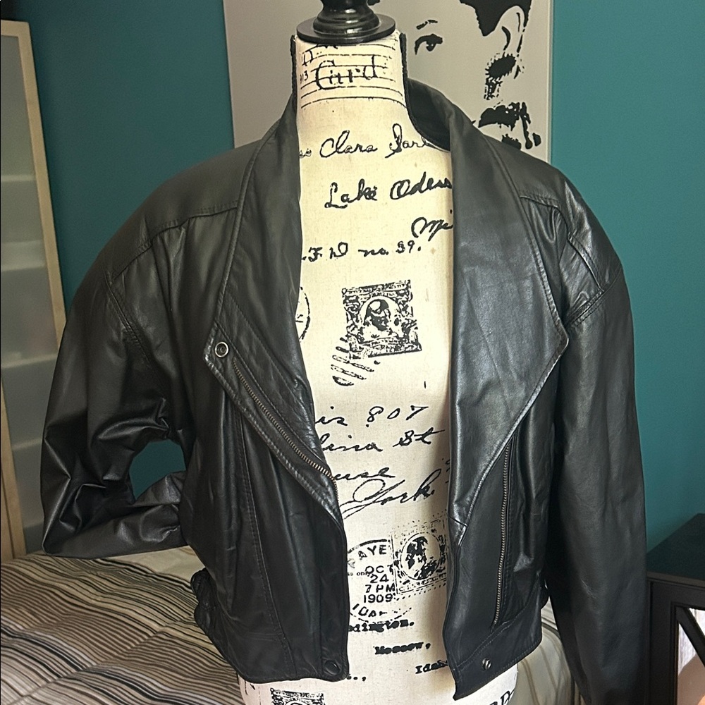 Classic Black Leather Jacket